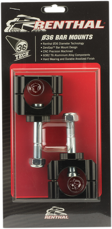 Renthal Bar Mount - 36Tech - 5 mm Offset Honda/Yamaha/Kawasaki