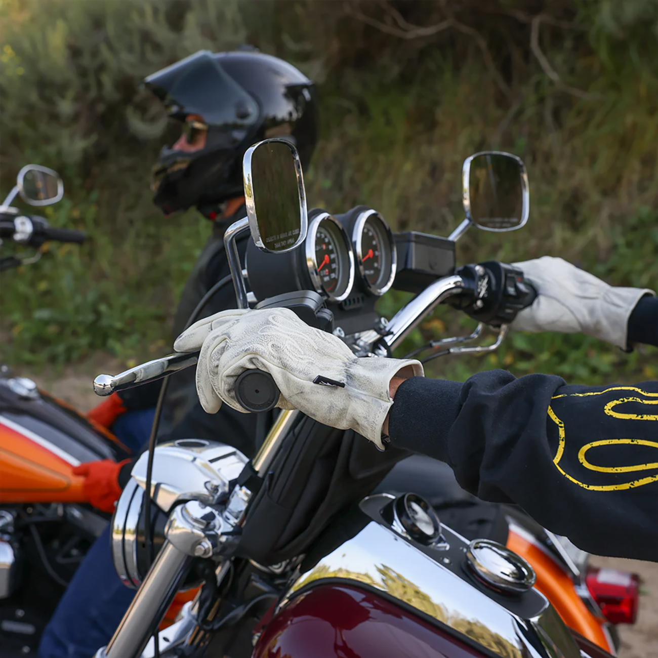 THRASHIN SUPPLY CO. Roper Leather Gloves