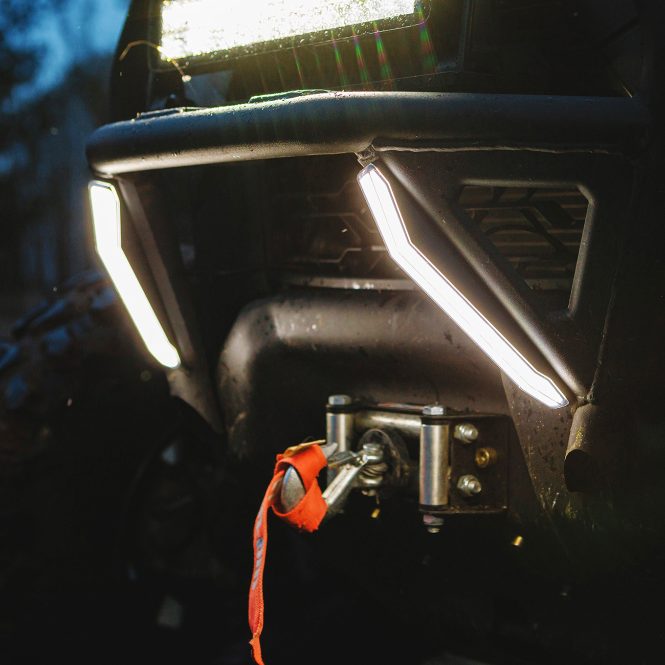 Ravek Apex Lights™ - Running - White - Commander Can-Am