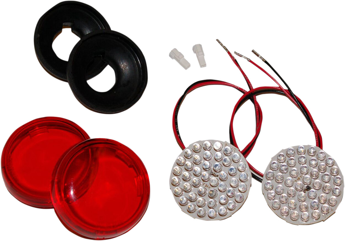 NAMZ Rear Red LED Turn Signal Insert Kit