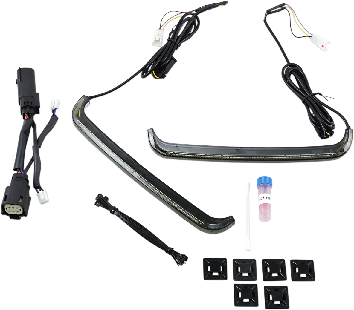 Custom Dynamics LED Low-Profile Bagz Accent Lights For Harley FLHX / FLTRX 2010-2013