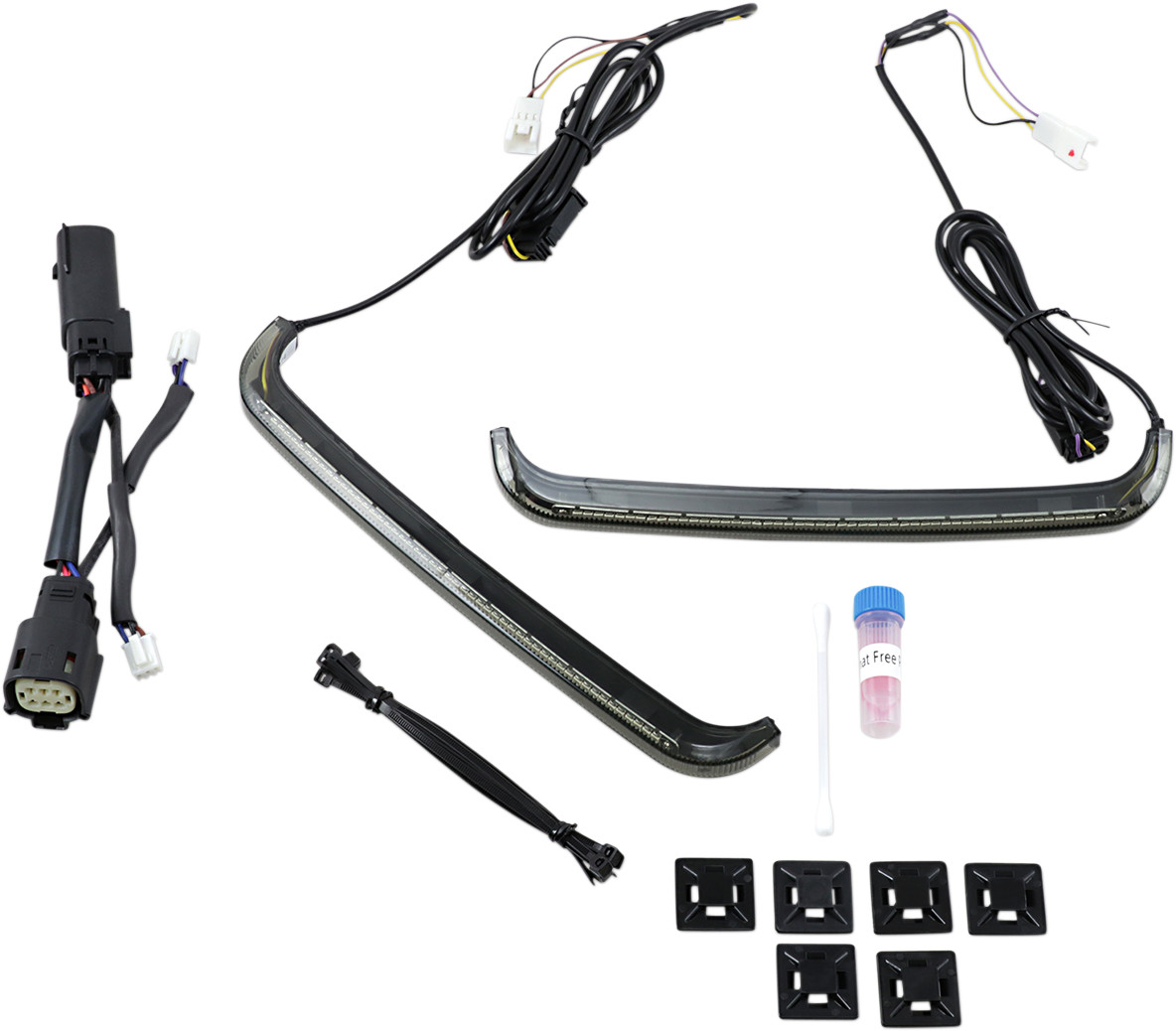 Custom Dynamics LED Low-Profile Bagz Accent Lights For Harley FLHX / FLTRX 2010-2013