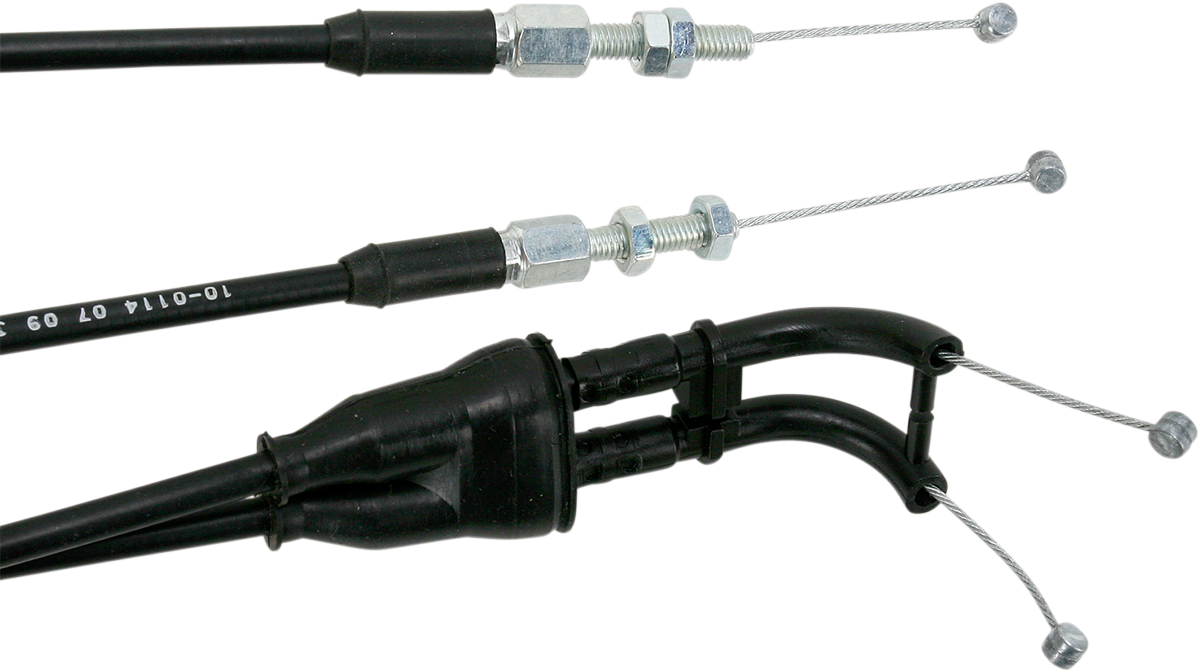 Motion pro Black Vinyl Throttle Cable - Push/Pull - +3" - '00-'02 KTM 400/520