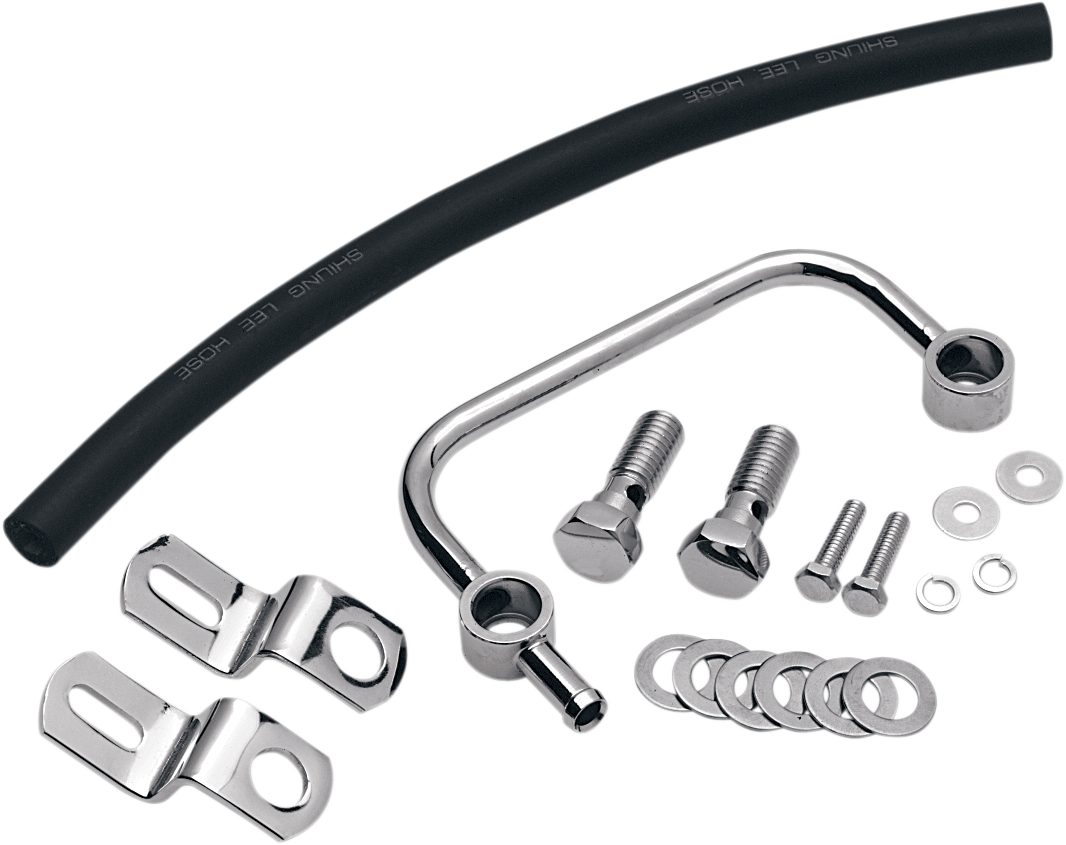 Drag specialties Crankcase Breather Kit - Sportster Harley Davidson