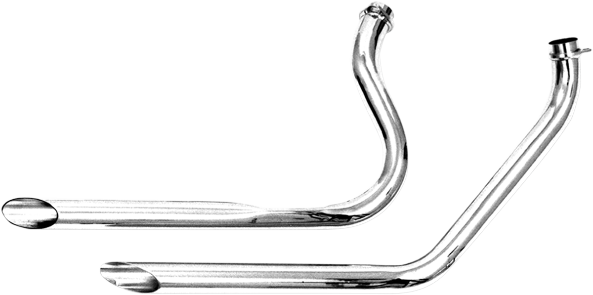 PAUGHCO 1-3/4" Slash-Cut Drag Pipes