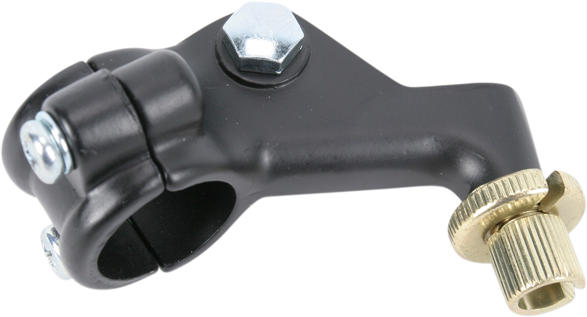 Parts unlimited Two-Piece Black Lever Holder - Left Honda