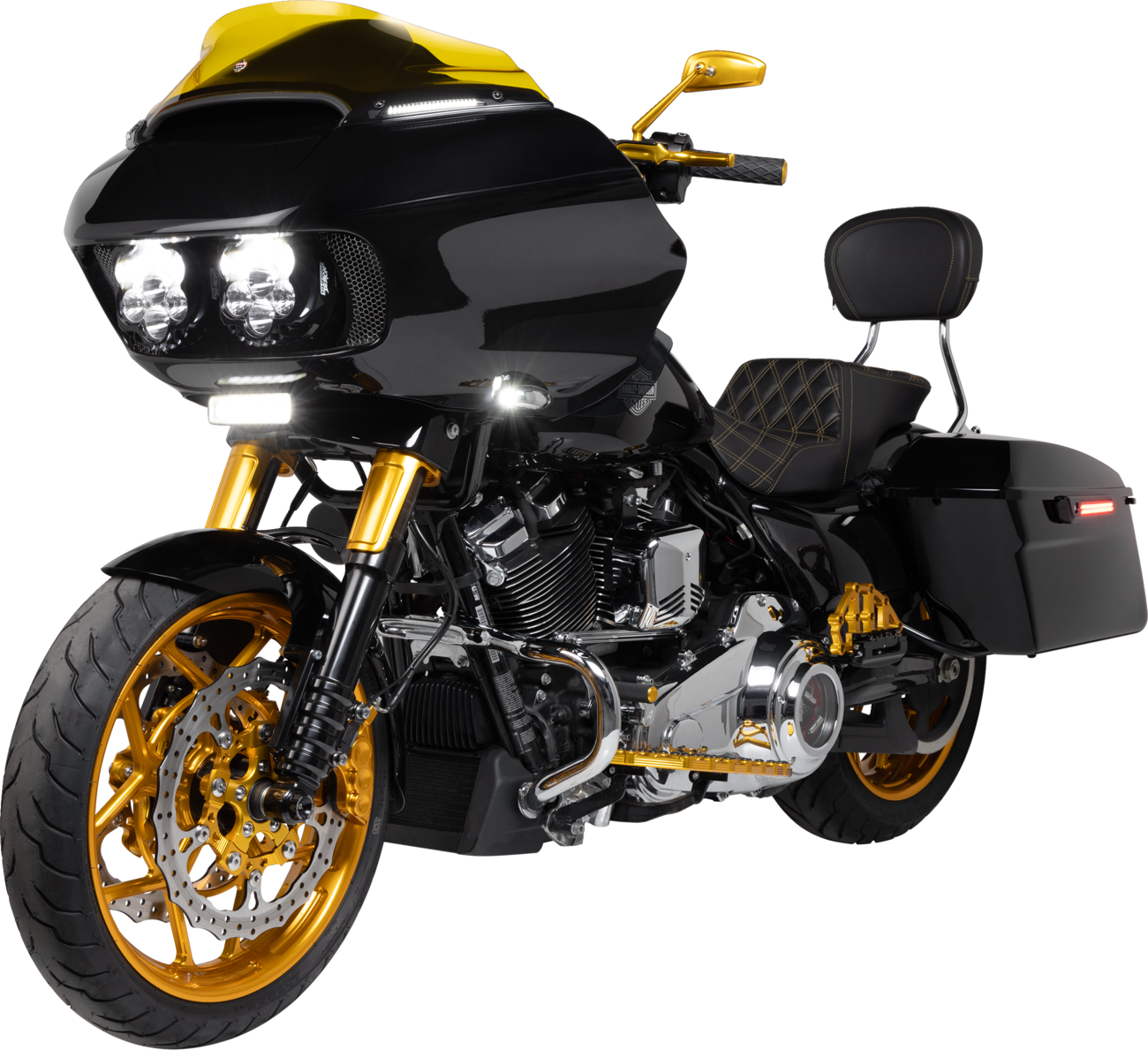 Arlen Ness Method Performance Bagger Fork Guards For Harley Touring 2014-2025