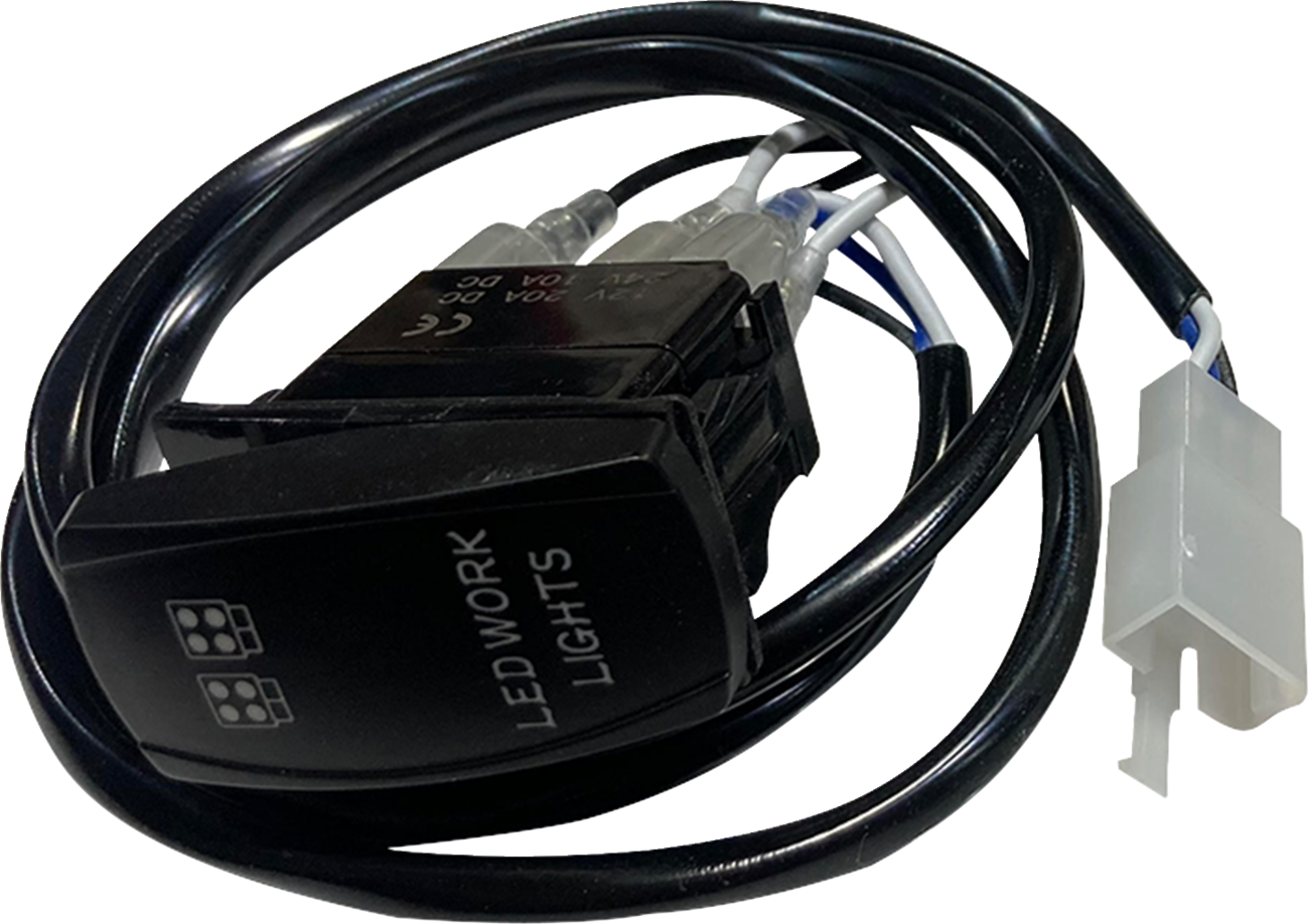 Brite-lites Rocker Switch w/ Connector - Cube Light