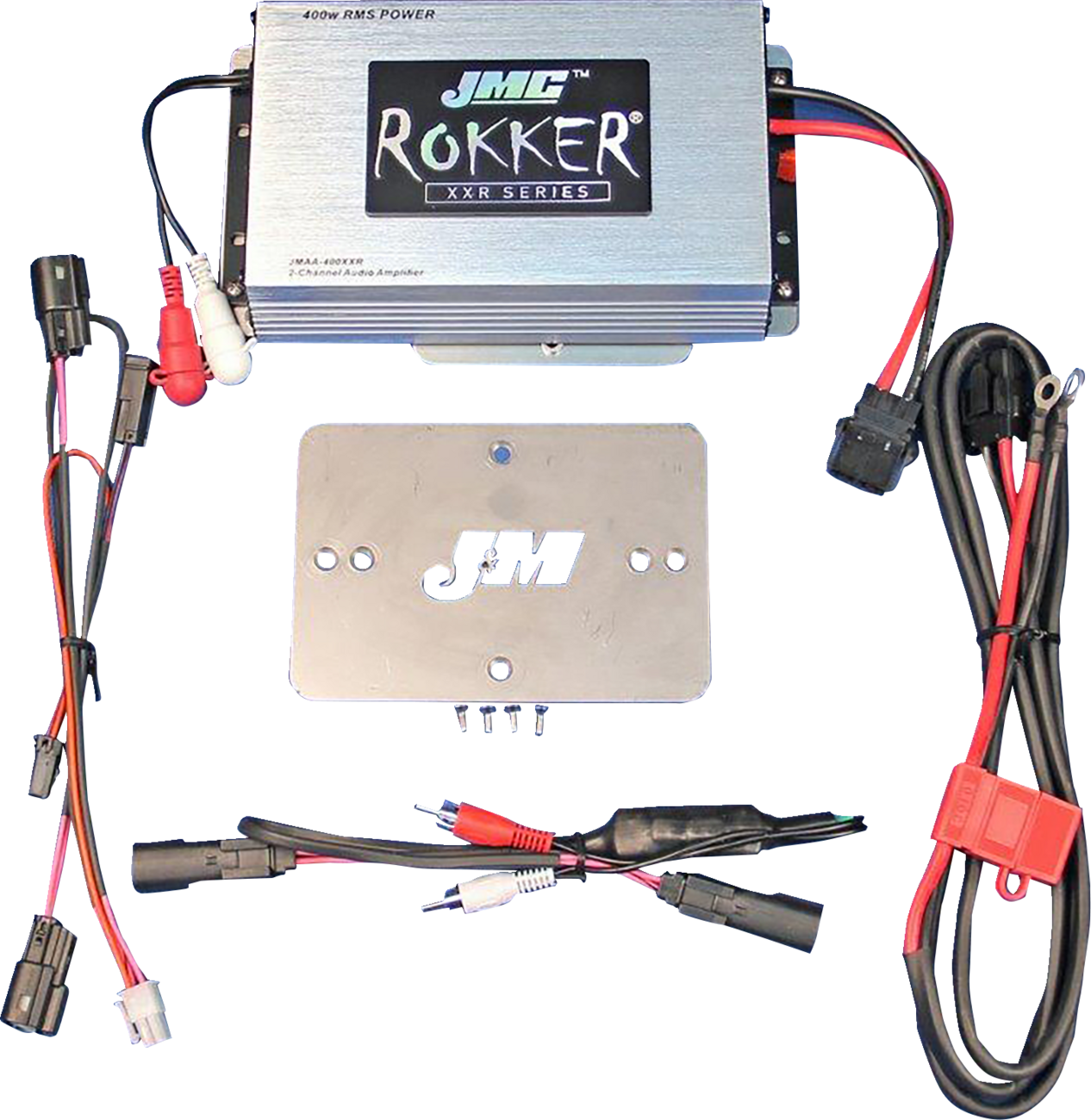 J & M JMC ROKKER® 200 W 2-Channel Amplifier Kit