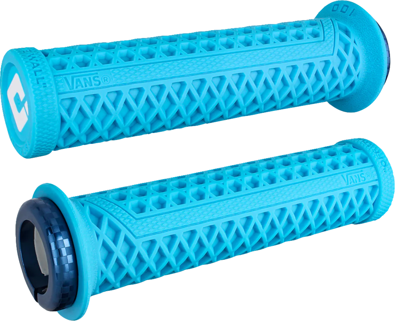 Odi Vans v2.1 Lock-On Grips - ATV - Light Blue/Blue