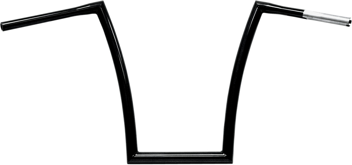Todd's cycle 1-1/4" Strip Handlebar - Strip - Fat Bobber - 17" Rise - Black Harley Davidson