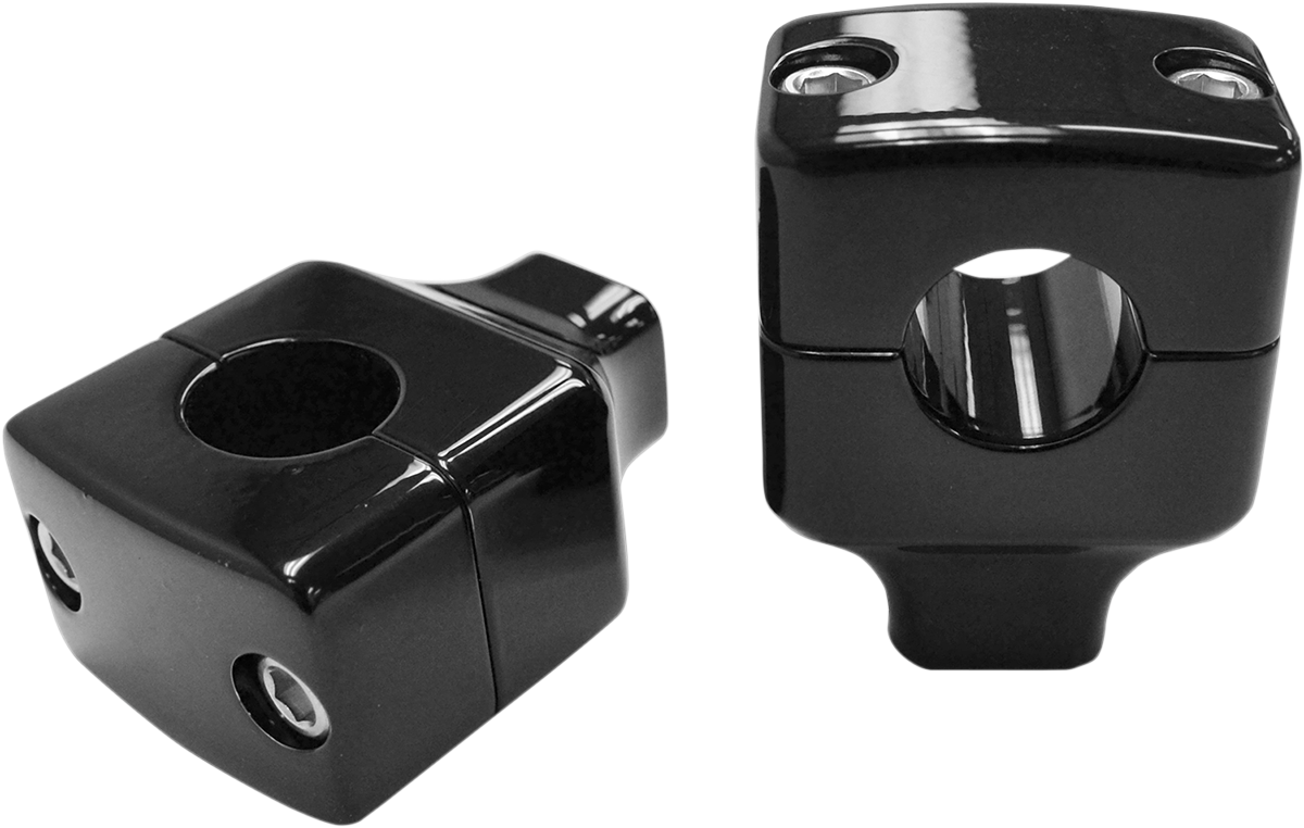 LA CHOPPERS Square Column Risers for 1" Handlebars