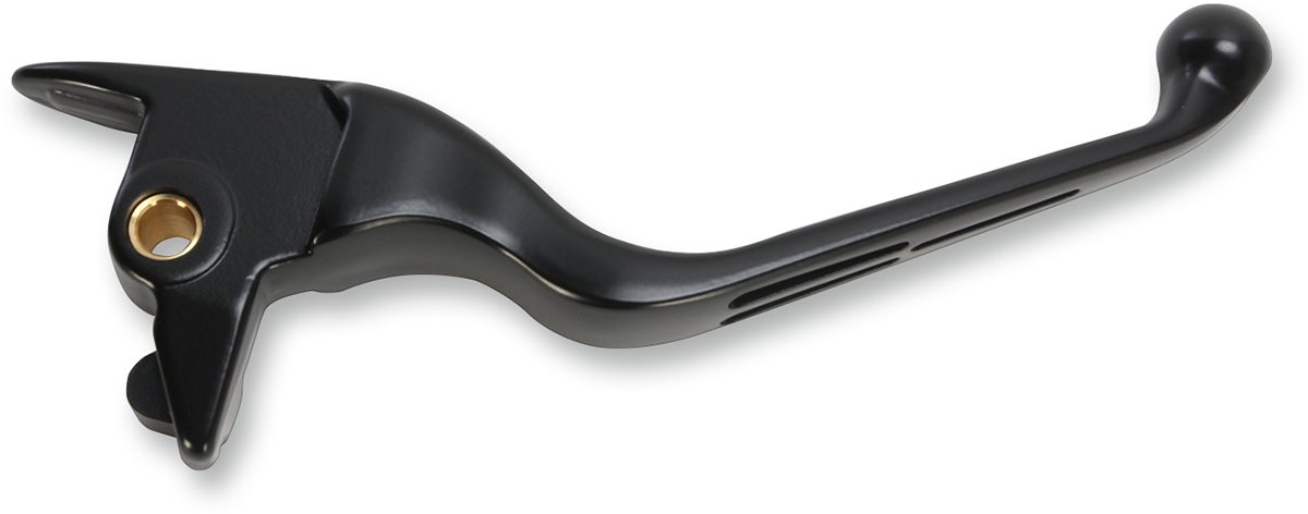 Drag specialties Brake Lever - Wide Blade - Slotted - Black Harley Davidson