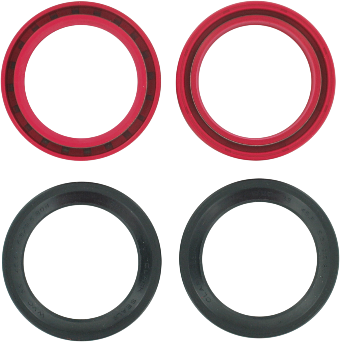 Moose offroad Fork Seal Kit - 33 mm 1990-2020 Yamaha TW 200 Trailway / 1985-1988 Yamaha BW200 / 1987-1989 Yamaha TW200