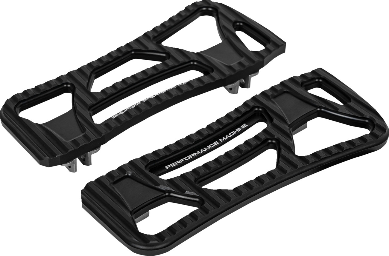Performance Machine Drifter Rider Floorboards For Harley 1984-2026