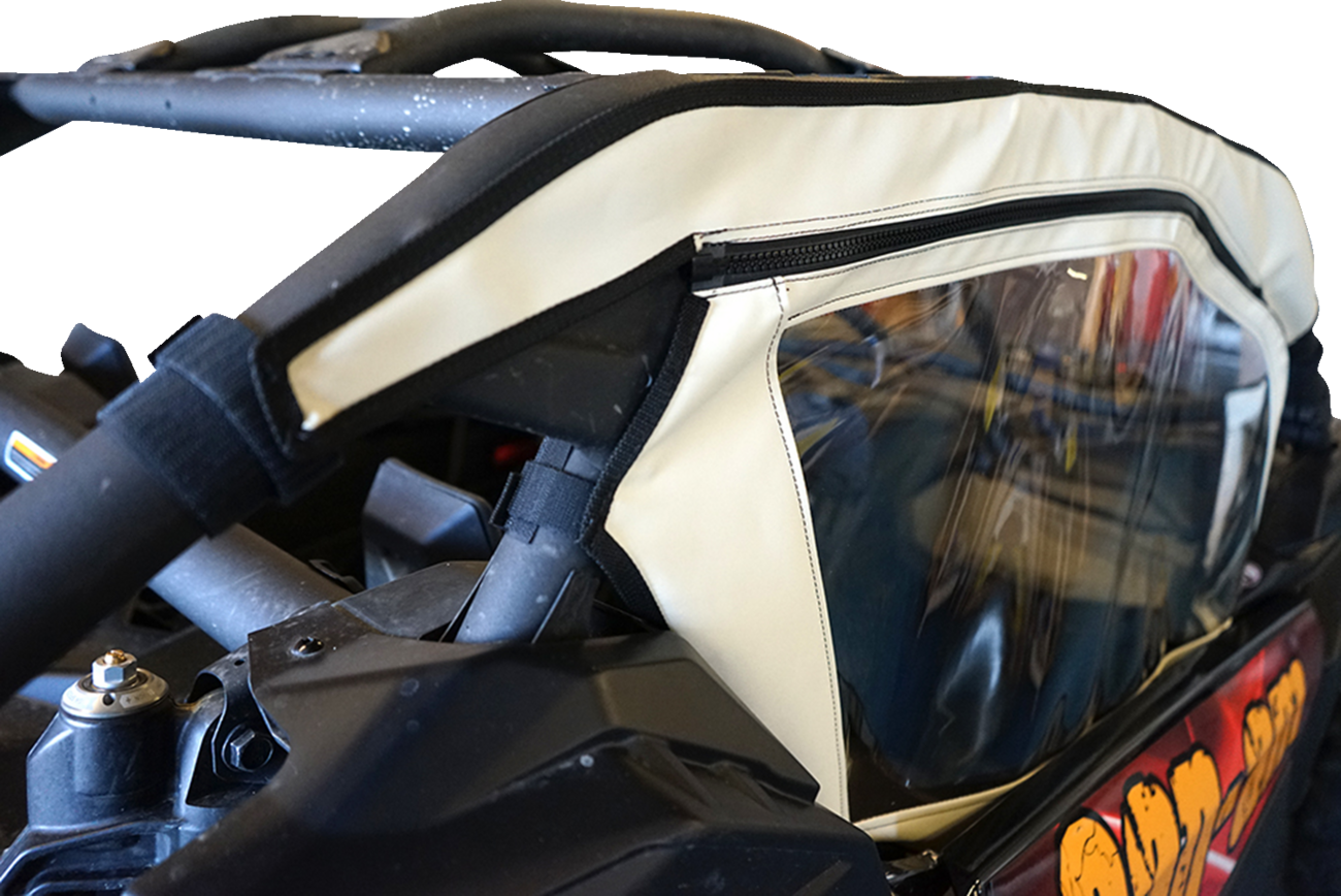 Seizmik Soft Doors with Middle/Rear Windows Can-Am Maverick X3 2017 - 2024