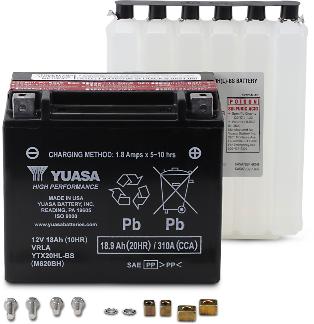 Yuasa Maintenance-Free Battery