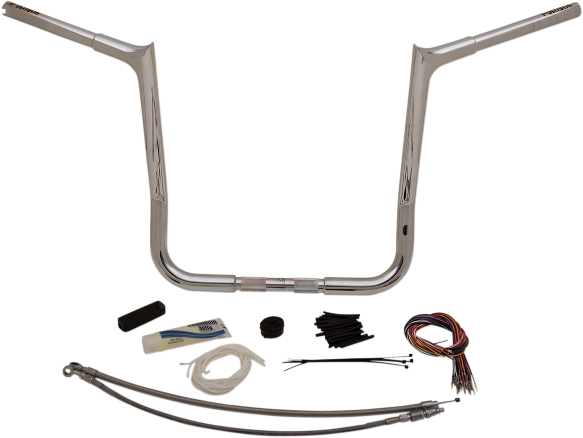 FAT BAGGERS INC. 1-1/4" EZ Install Pointed Top Handlebar Kit
