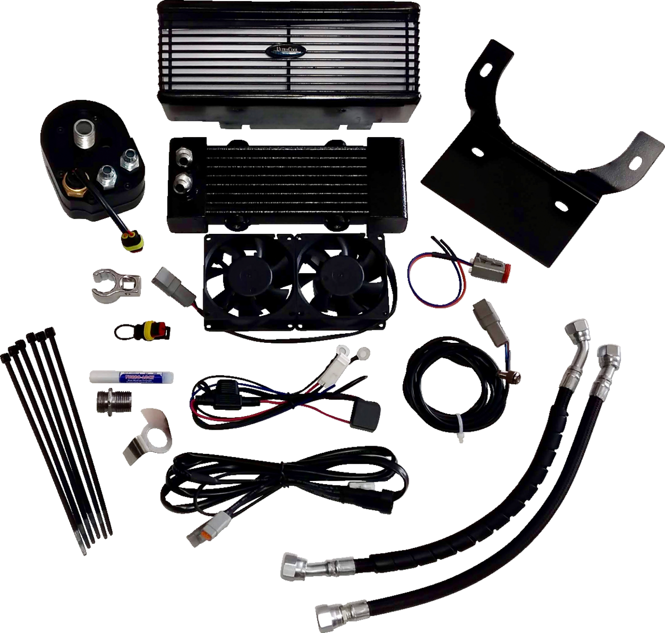 3.0 Below Regulator Mount Oil Cooler with Fan Kit