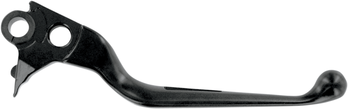 Drag specialties Brake Lever - Wide Blade - Slotted - Black Harley Davidson