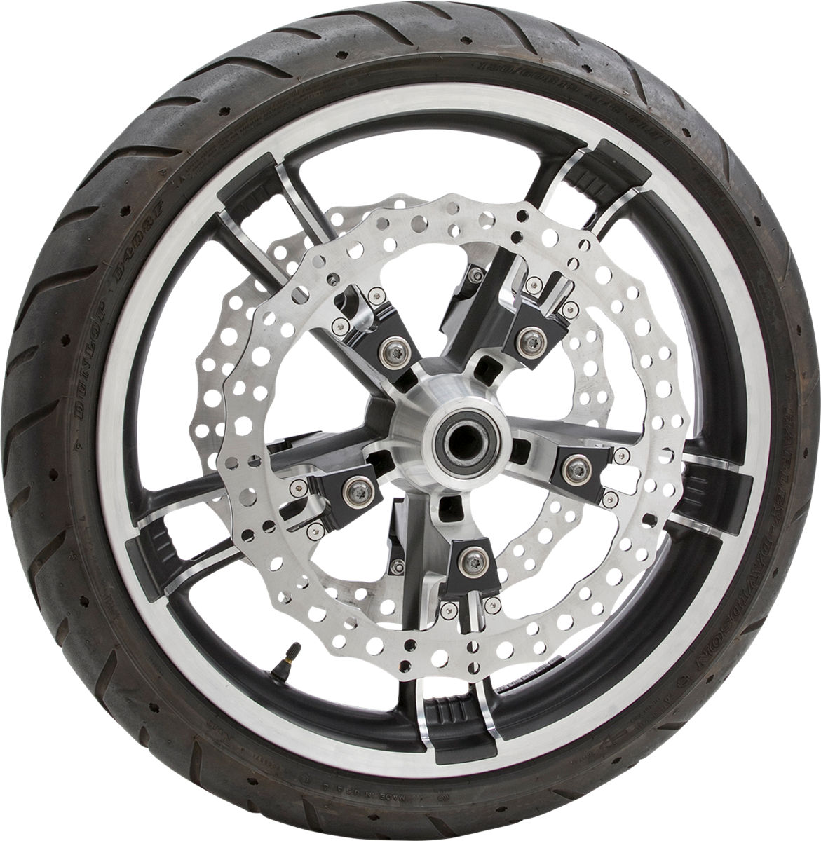 Arlen ness Jagged Left Brake Rotor - Touring - 14" Harley Davidson
