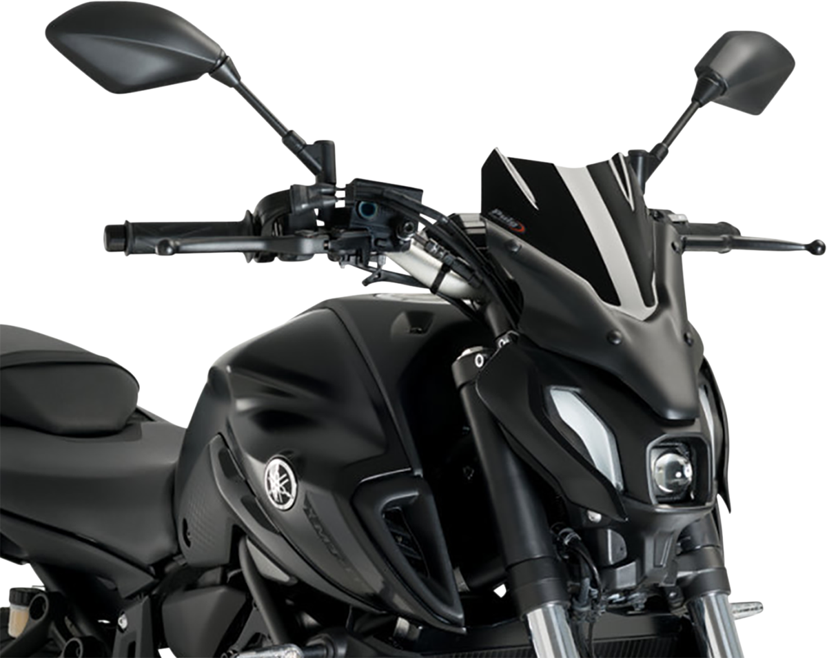 Puig Naked New Generation Sport Windscreen Yamaha MT-07 2021-2025