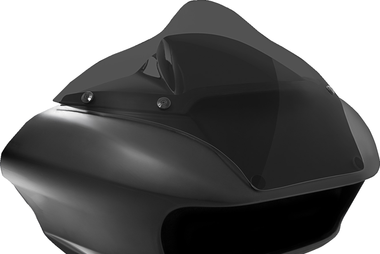 Memphis shades Windshield - BRL Race Bubble - Dark Smoke - FLTRX Harley Davidson