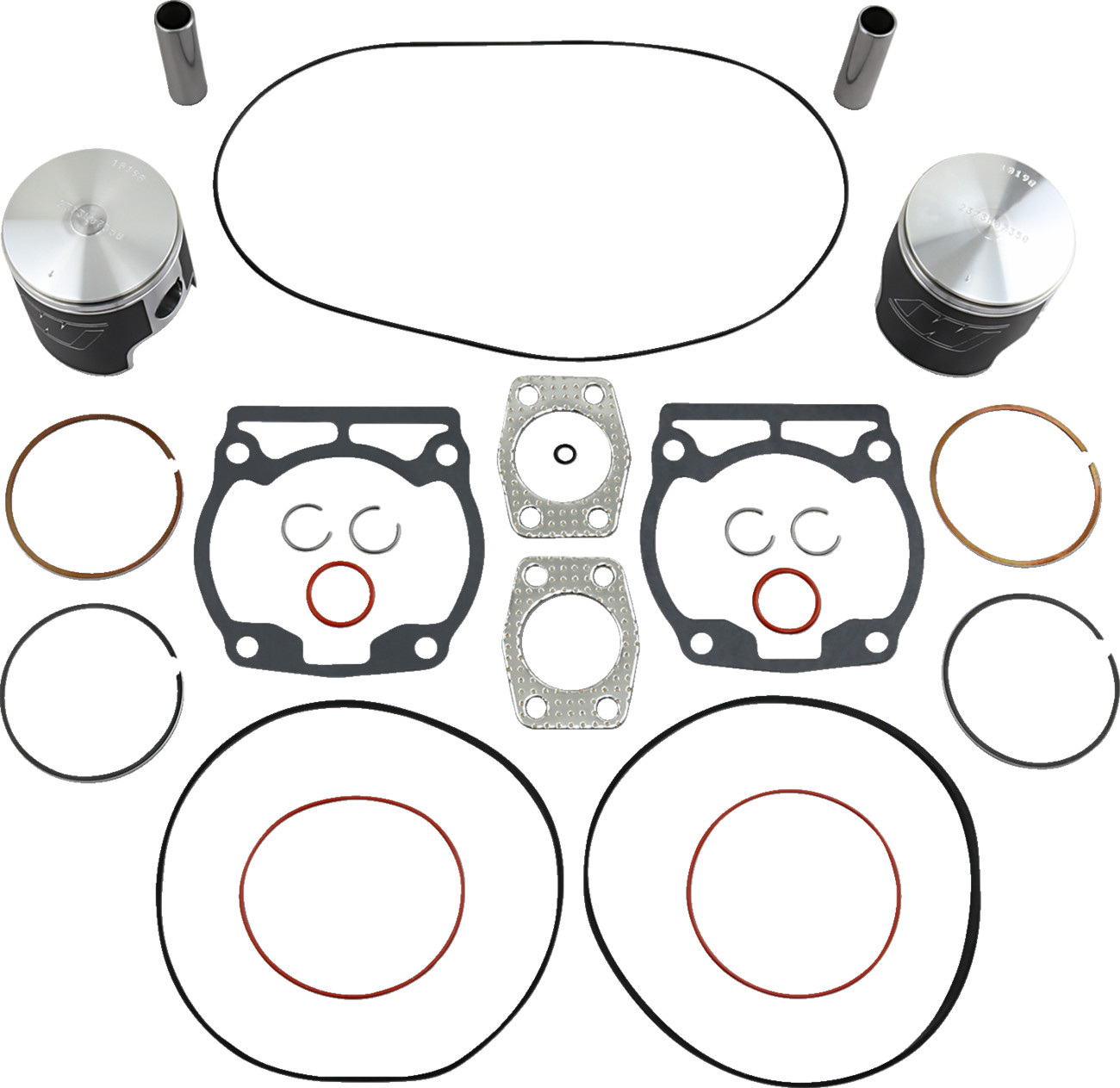 WISECO Piston Kit with Gaskets