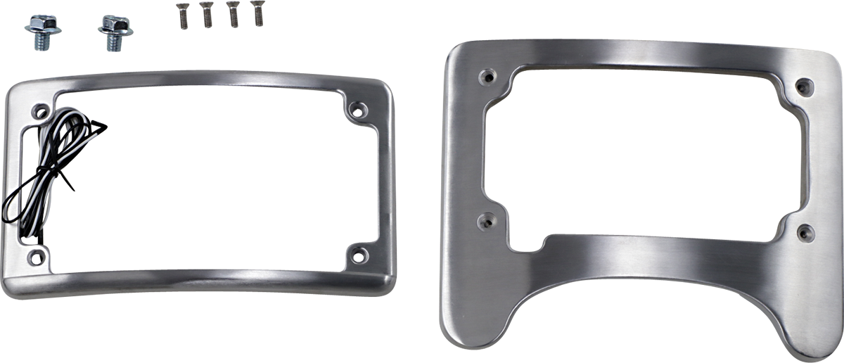 Custom Dynamics Turn Signal Eliminator License Plate Mount For Harley Touring 1997-2025