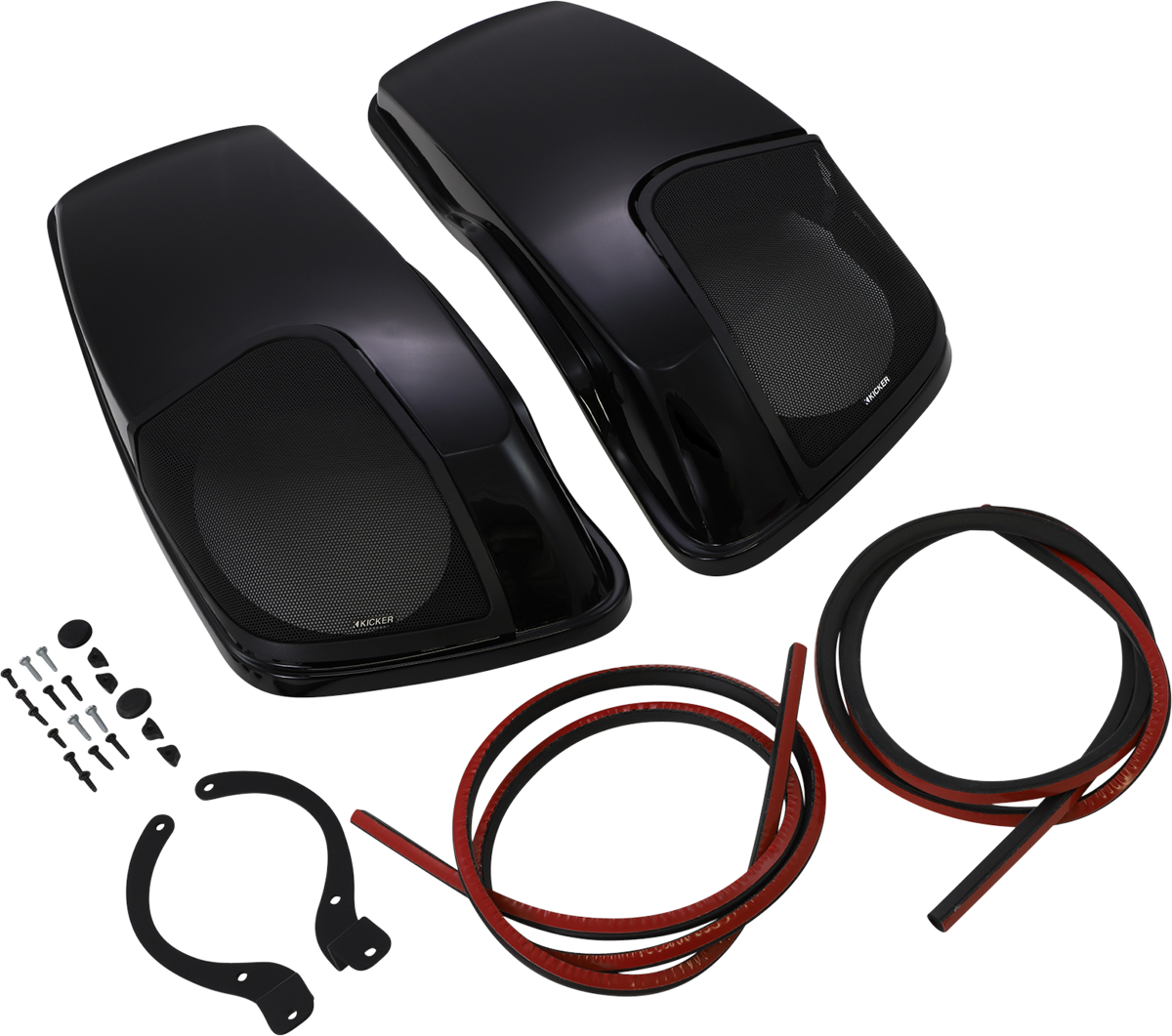 KICKER Saddlebag Speaker Lids