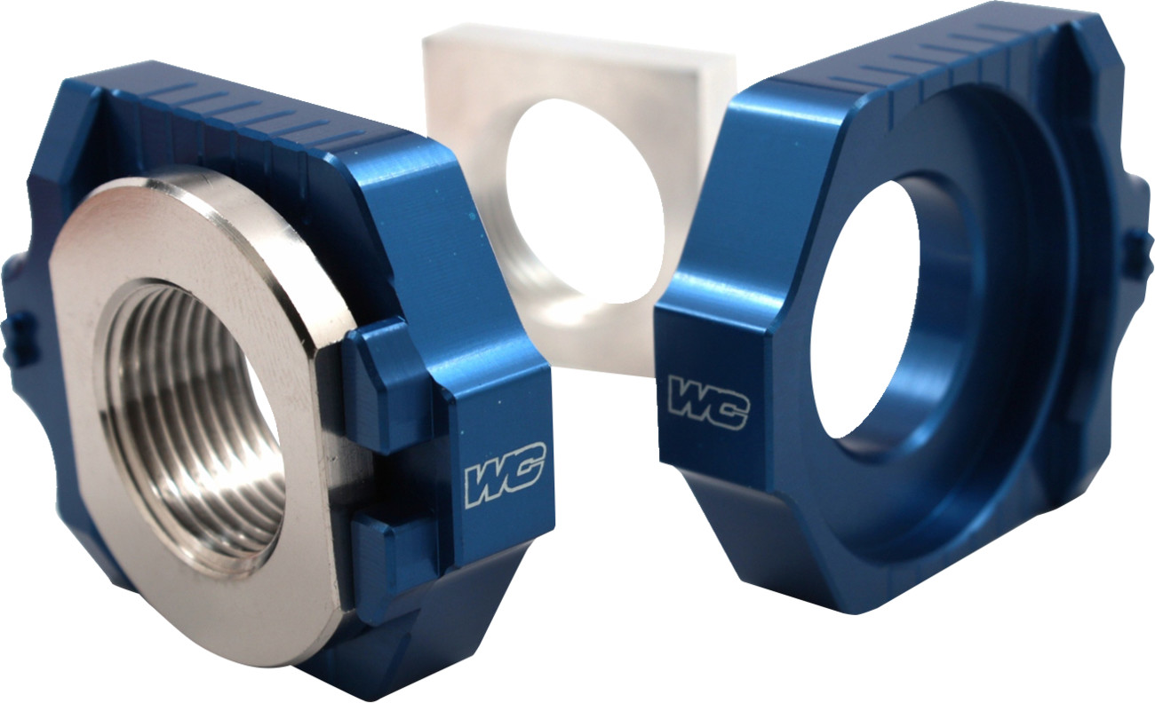 Works Connection Elite Axle Block Kit KTM / Husqvarna / Gas Gas 125cc-450cc 2022-2025