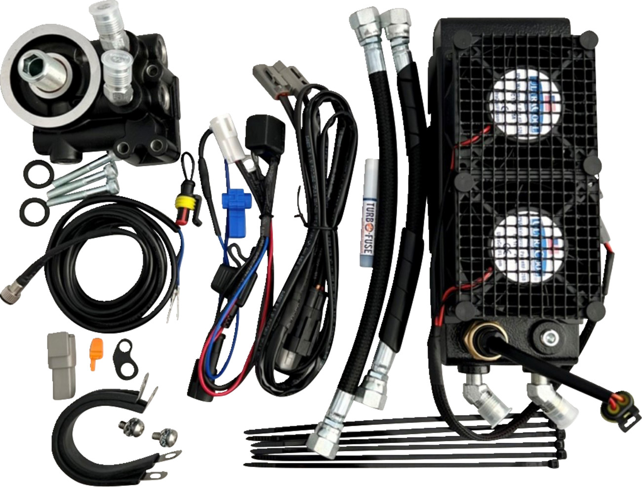 UltraCool Side Mount Oil Cooler Kit For Indian 2014-2026