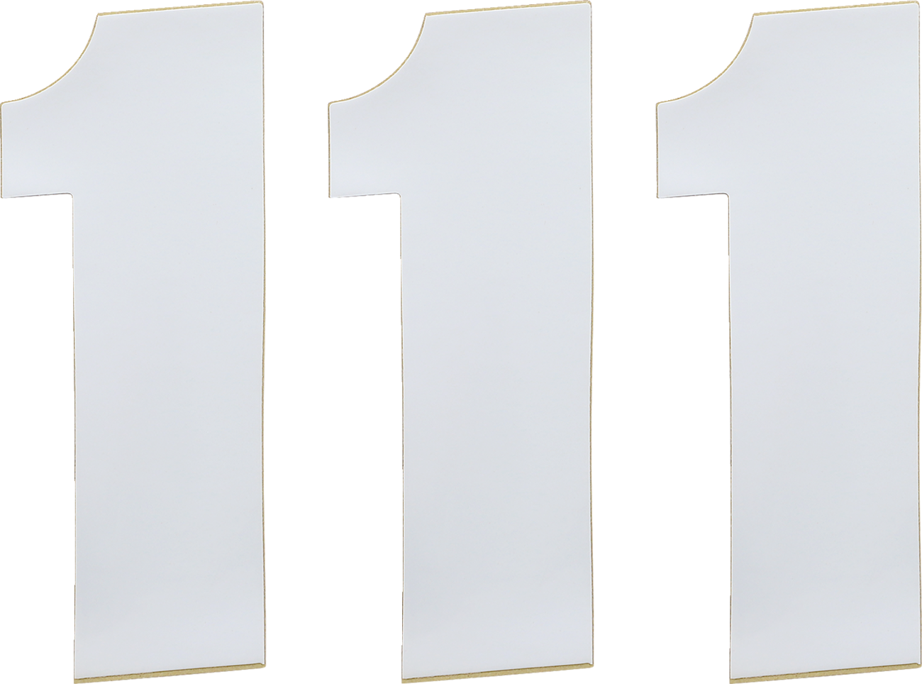 Vinyl Race Numbers