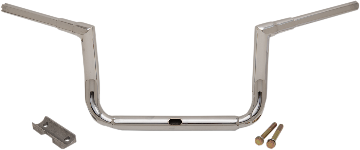 La choppers 1-1/2" Grande Twin Peaks Touring Handlebar - 10" - Chrome Harley Davidson