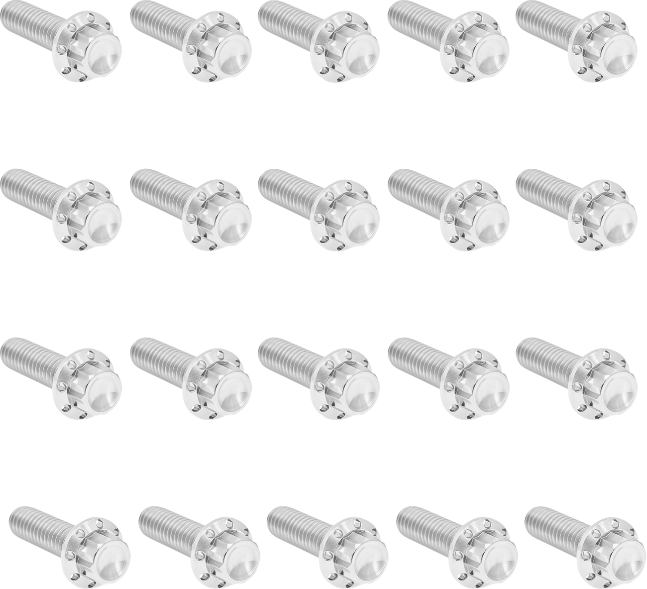 ARLEN NESS Rocker Box 12-Point Titanium Bolt Kit