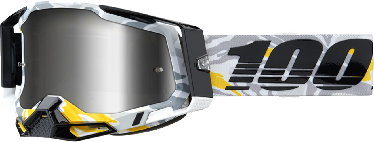 100% Racecraft 2 Goggle — Mirrored Lens