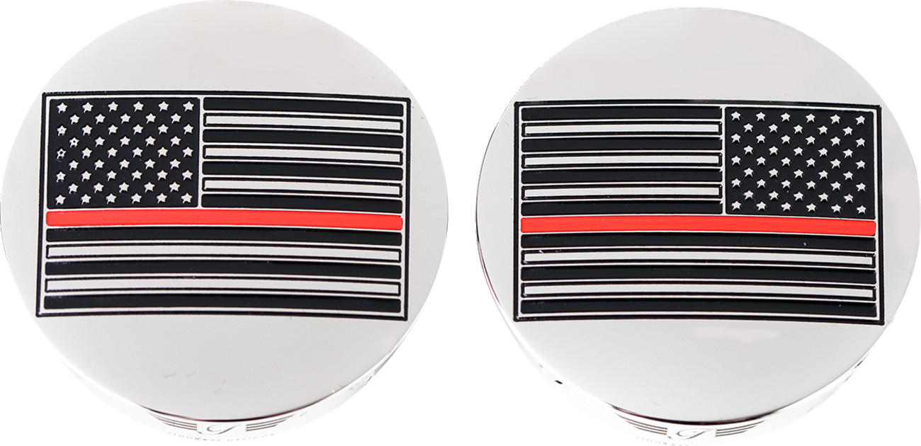 Figurati Designs Swing Arm Pivot Covers for Harley Touring 1985-2026