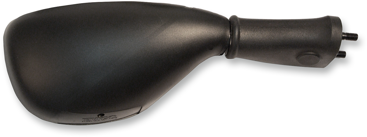 Emgo Mirror - OEM - Replacement - Side View - Oval - Black - Right - Each 2003-2007 Buell XB9R Firebolt