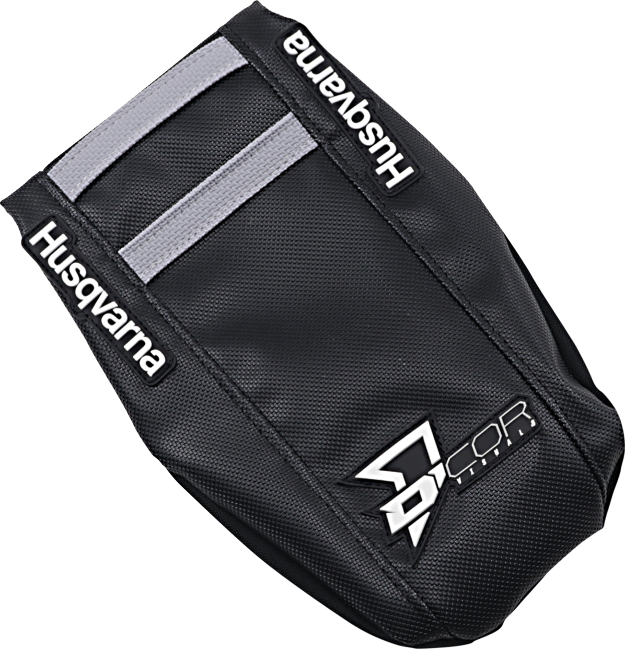 D'cor visuals Seat Cover - Black/Gray - TC/FC '19-'22 Husqvarna
