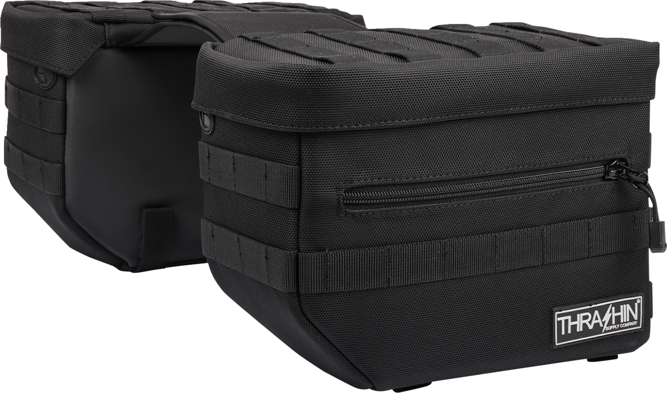 Thrashin Supply Essential Saddlebags V3 For Harley