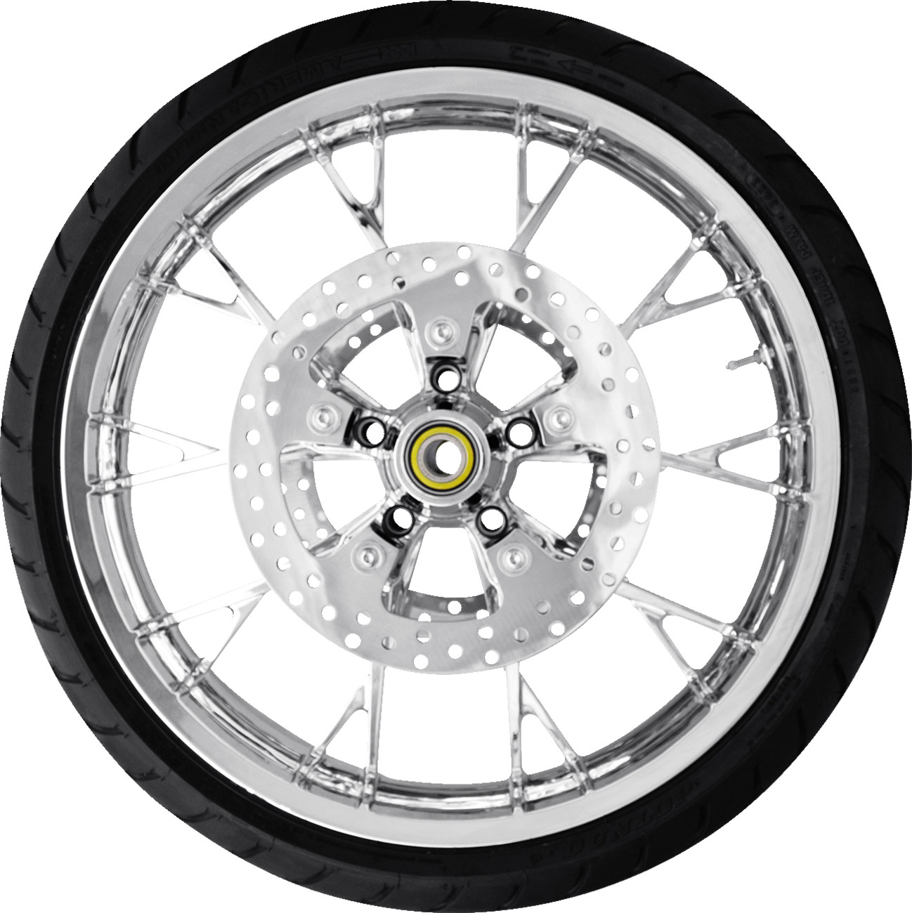 COASTAL MOTO Front Marlin Wheel/Rotor/Tire Combination