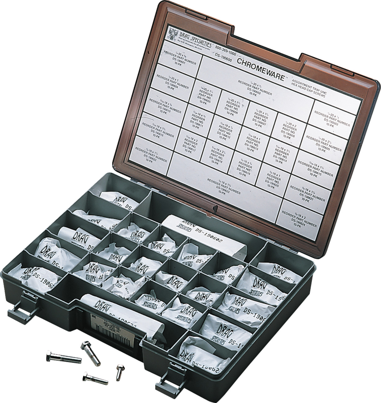 Drag Specialties Hex-Head Bolt Assortment