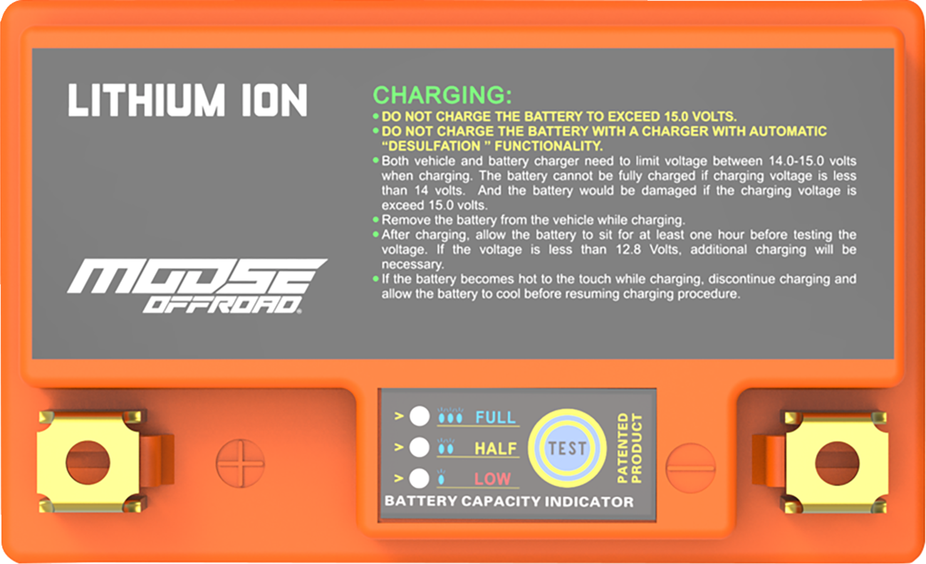 Moose Racing Lithium LiFePO4 Battery