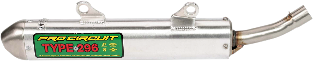 Pro Circuit Type 296 S/A Silencer Honda CR500 1991-2001