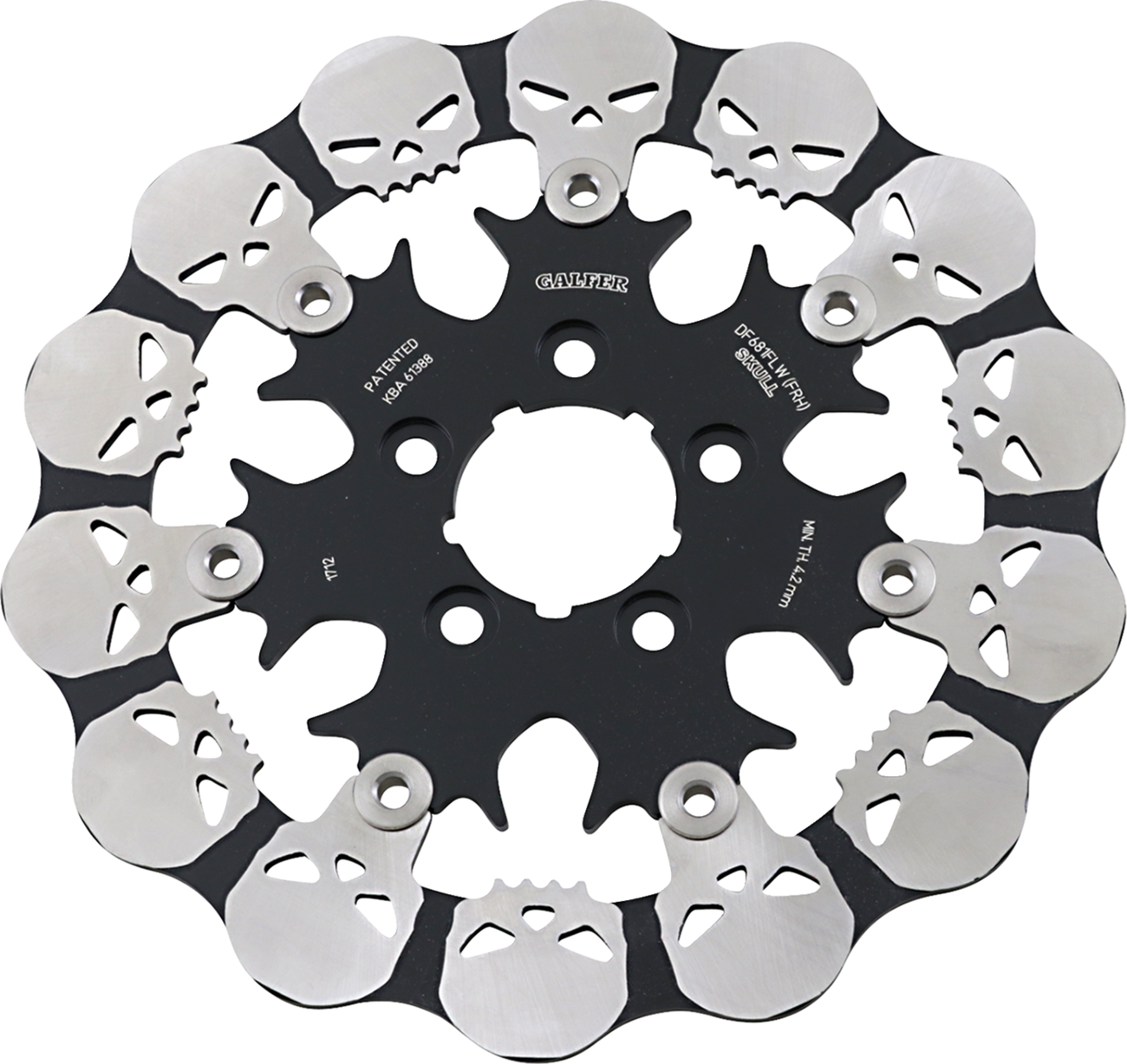 Skull Brake Rotor