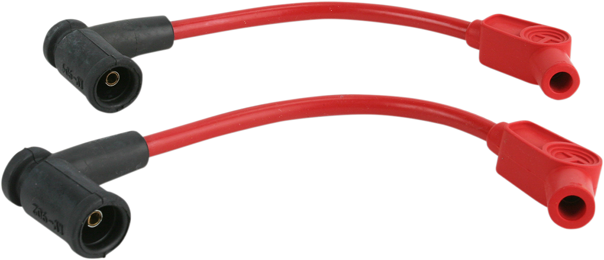 Sumax Spark Plug Wire - 8 mm - Red - '08-'11 FXCW Harley Davidson