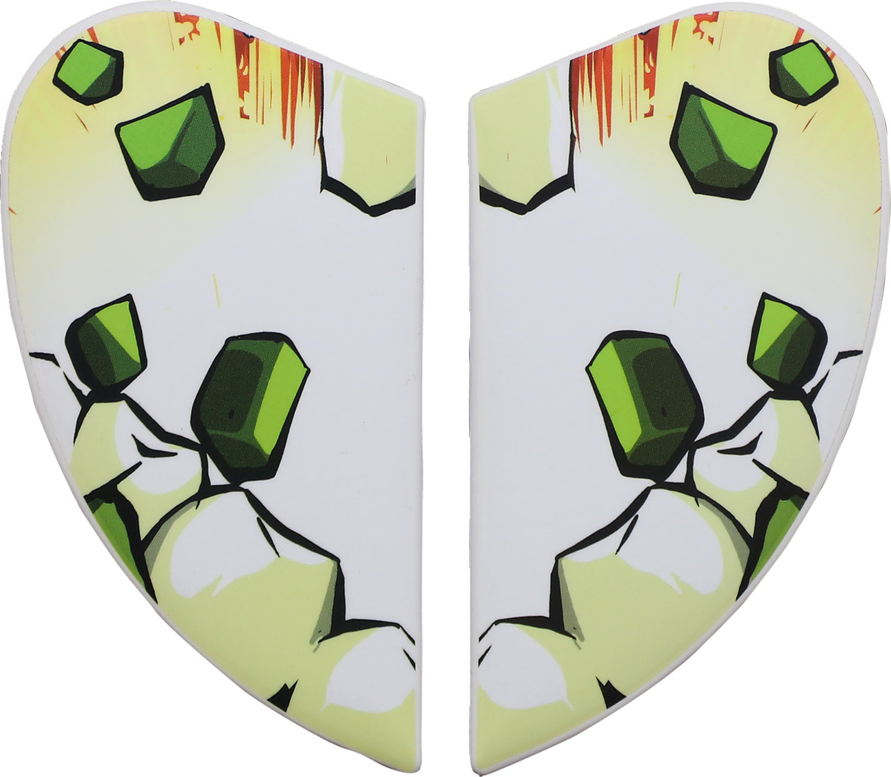 ICON Airform™ Helmet Side Plates — Grenadier