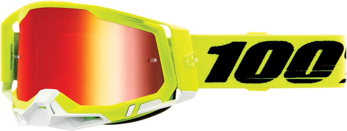 100% Racecraft 2 Goggles - Mirrored Lens - Closeout