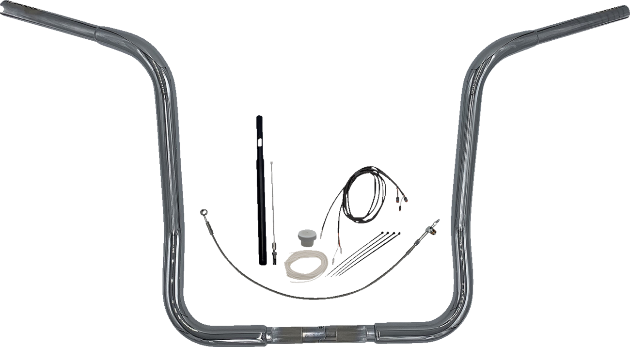 FAT BAGGERS INC. 1-1/4" EZ Install Round Top Handlebar Kit
