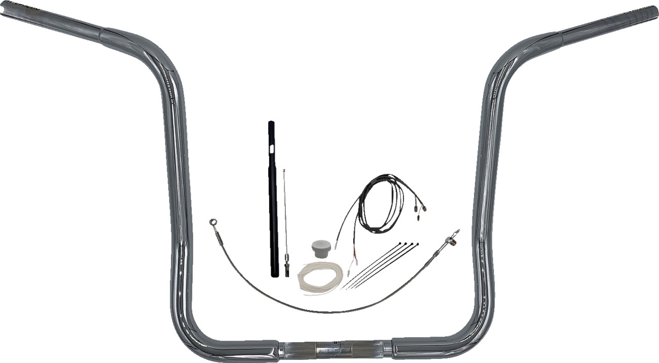 FAT BAGGERS INC. 1-1/4" EZ Install Round Top Handlebar Kit